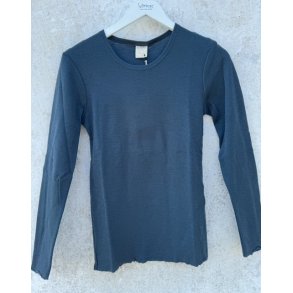 By Basics - 4002 Shirt R-Neck L/S - asphalt