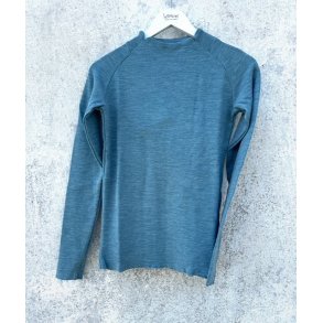 By Basics - 4063 shirt w saddle back - artic melange