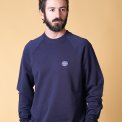 ELSK - GLOBE MEN'S RAGLAN CREWNECK - DARK NAVY