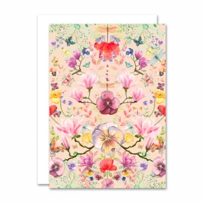 All By Voss - Foldet kort, Botanicals - Magical Garden