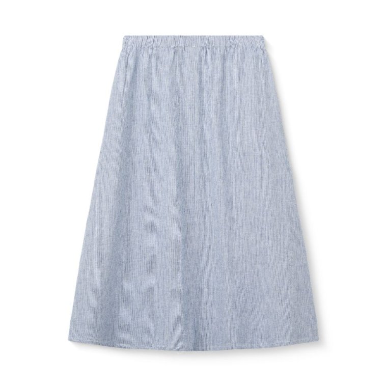 Studio Feder - AGNES SKIRT - COT/LIN - CLASSIC STRIPE