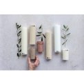 KunstIndustrien - Upcycled olive wax pillar candles - 6 cm x 18 cm