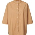Studio Feder - CECILIA SHIRT - POPLIN - NUT