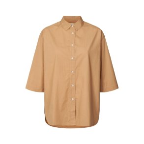 Studio Feder - CECILIA SHIRT - POPLIN - NUT