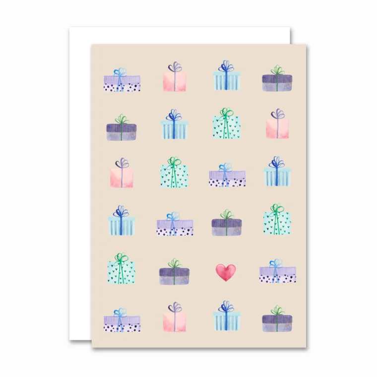All By Voss - Lille foldet kort - Gifts